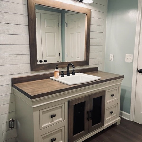 Floating Bathroom Vanity Rustic - Etsy