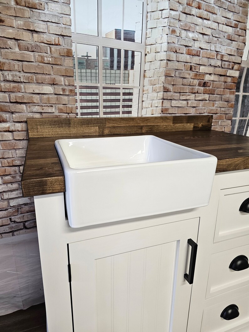 Bali Apron Sink Bathroom Vanity free Shipping Etsy