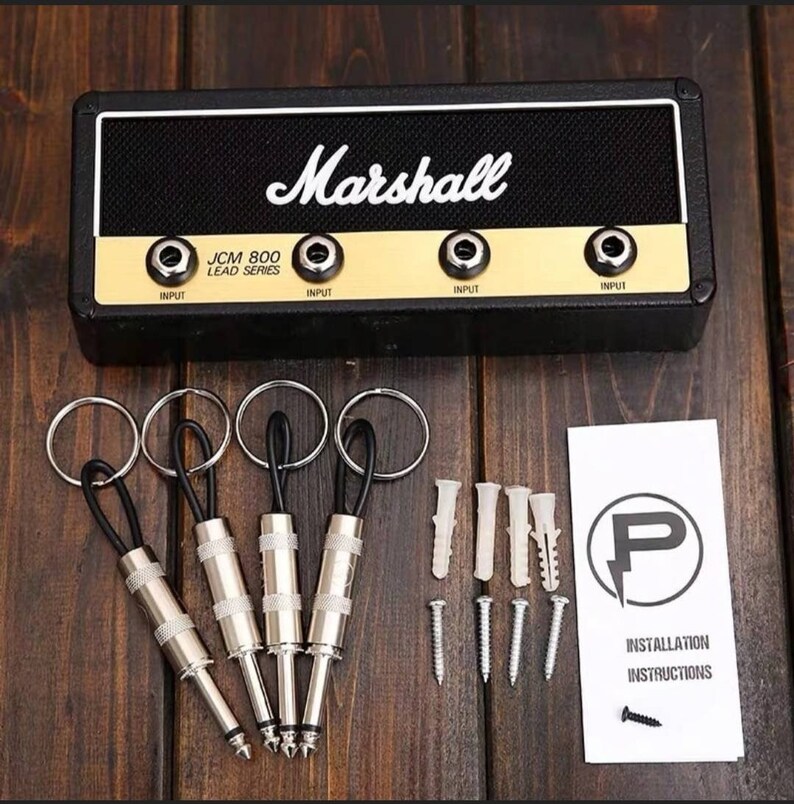 Marshall Guitar Amp Speaker Key Hook Storage JCM800 Jack Rack Etsy