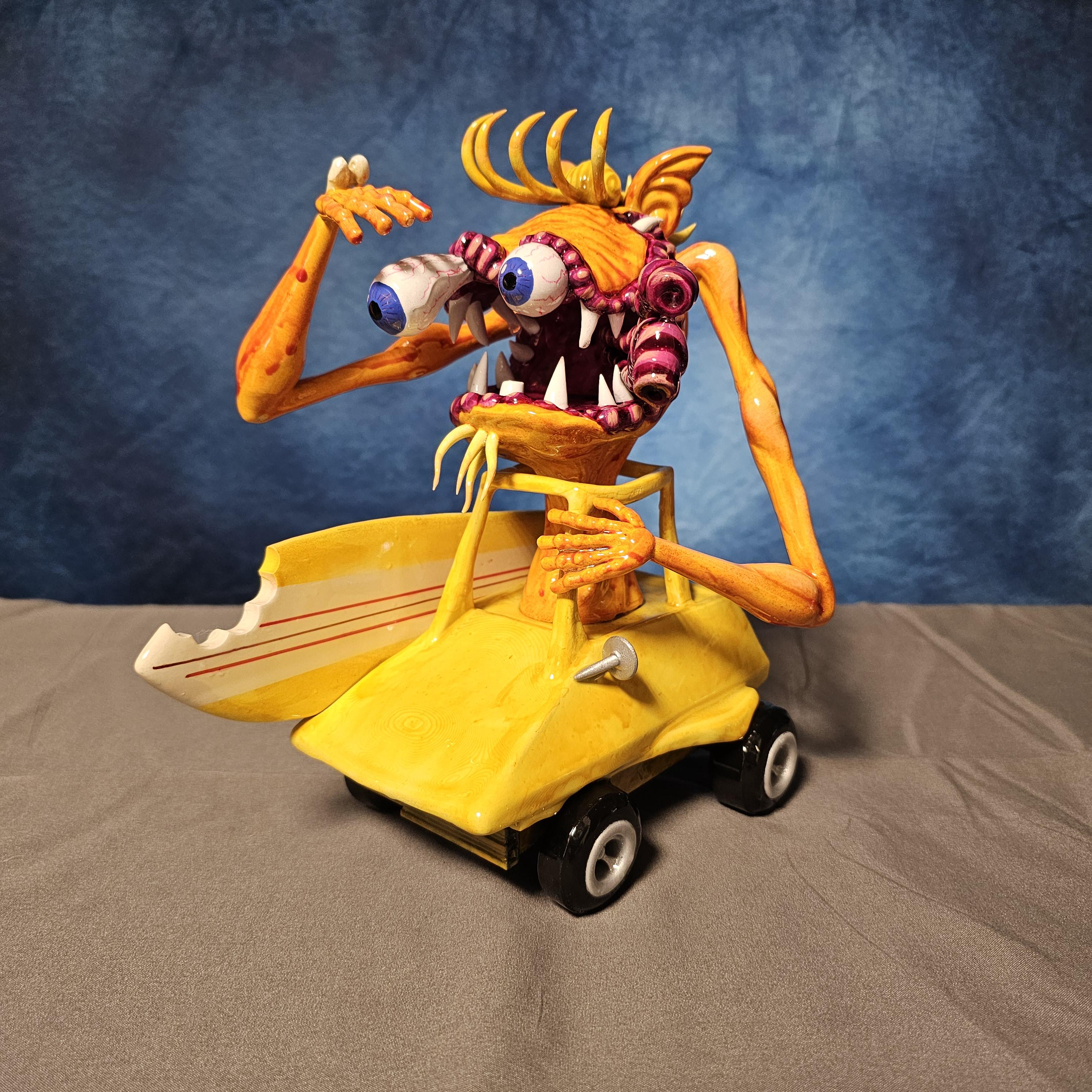 ビッグ割引 RF Ed Inch 7.1 SPANKY Yellow Figure Vinyl Soft