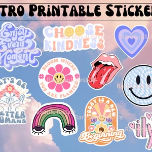 Coquette Sticker Bundle Aesthetic Stickers Printable Stickers Cutie Stickers  Teddy Stickers Coquette Aesthetic Girly Stickers 