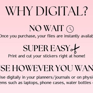 Retro Sarcastic Sticker Bundle | Boho Sarcastic Stickers | Sarcasm Digital Stickers | Printable Stickers | Boho Stickers | Wall Stickers image 4