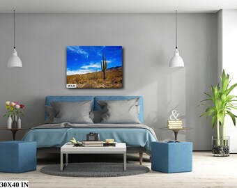 Saguaro National Park Tucson Arizona Cactus of The American West A Magnificent Desert Flower in Canvas, Metal, Fine Art Paper Ready To Hang