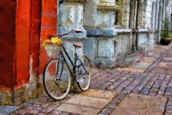 スイスのチューリッヒにある素敵な自転車 - Etsy 日本