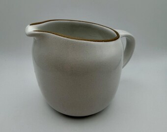 Vintage Heath Ceramics Opaque White Glossy Creamer Made in USA