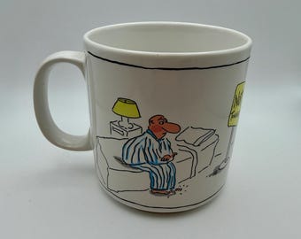 Vintage Solomon Relationship Marriage Adult Humor Mugs by Ganz Ceramic Novelty Mug