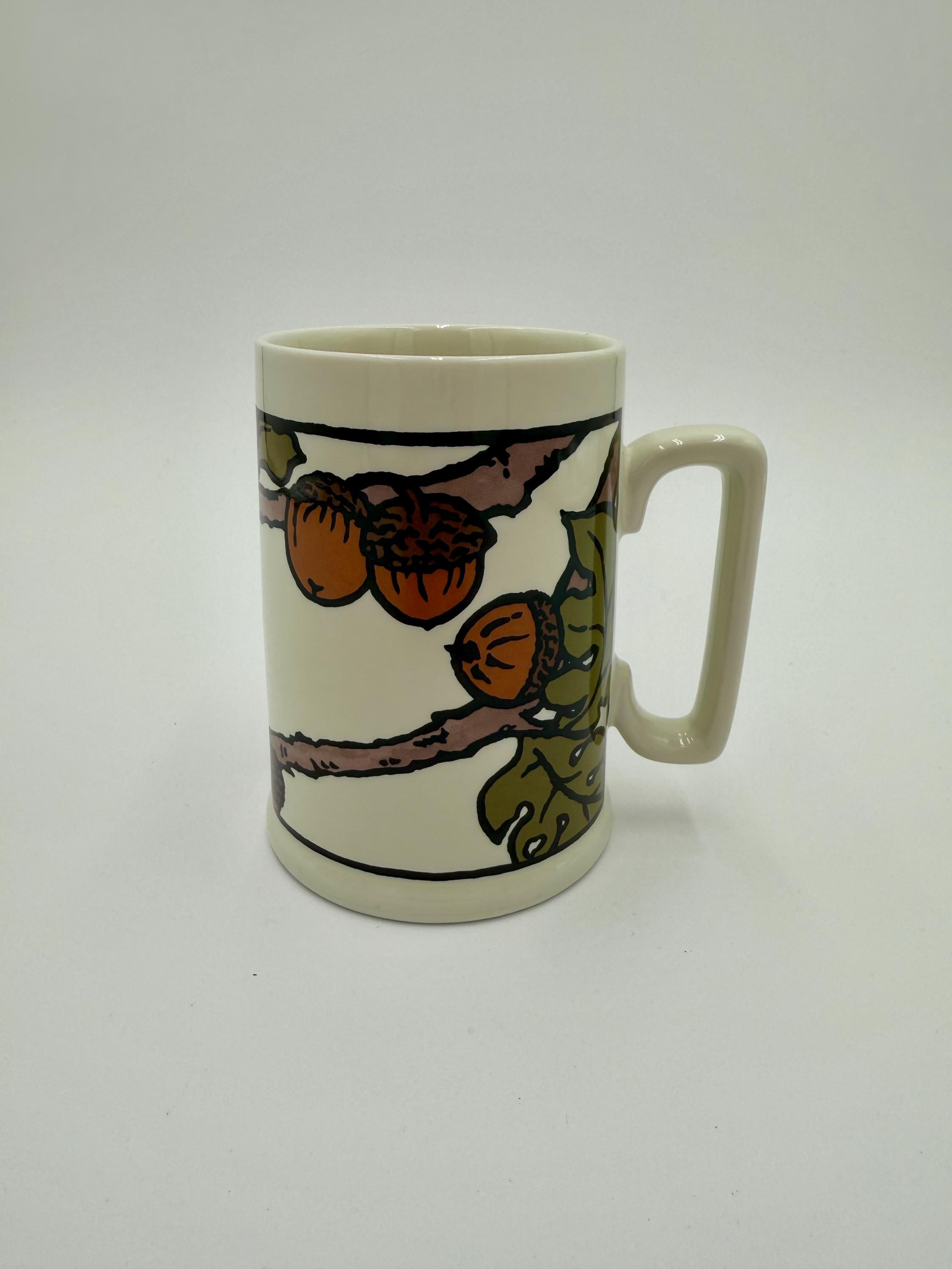 Rare Vintage Yoshiko Yamamoto Peet's Coffee Mug: Arts & Crafts Oak