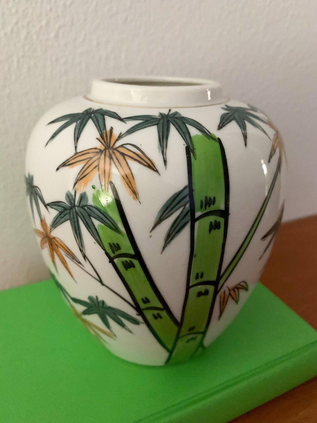 Japanese Bamboo Vase Etsy