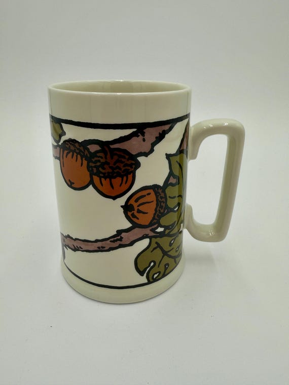 Rare Vintage Yoshiko Yamamoto Peet's Coffee Mug: Arts & Crafts Oak