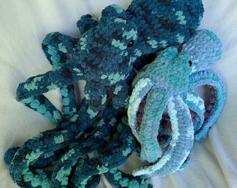 Handmade Giant Octopus | Crochet | Sea Creature | Gift