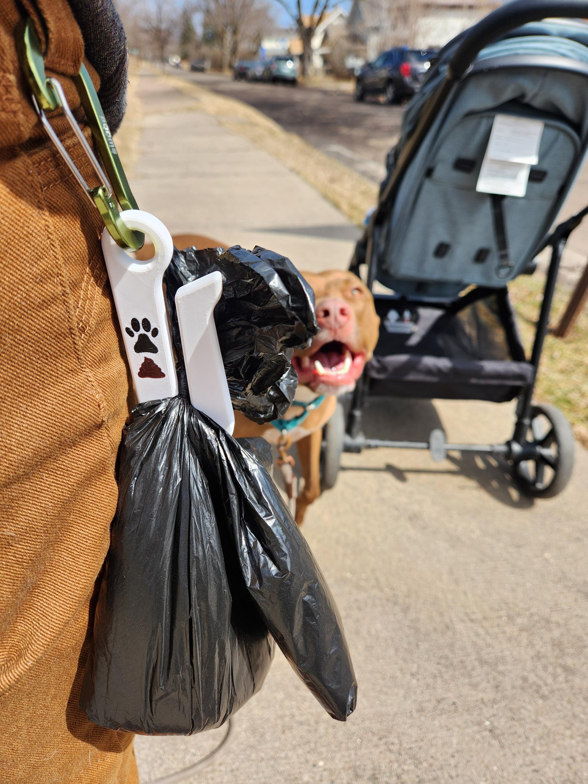 Dog Poop Bag Hook &quot;Doo Hookie&quot;