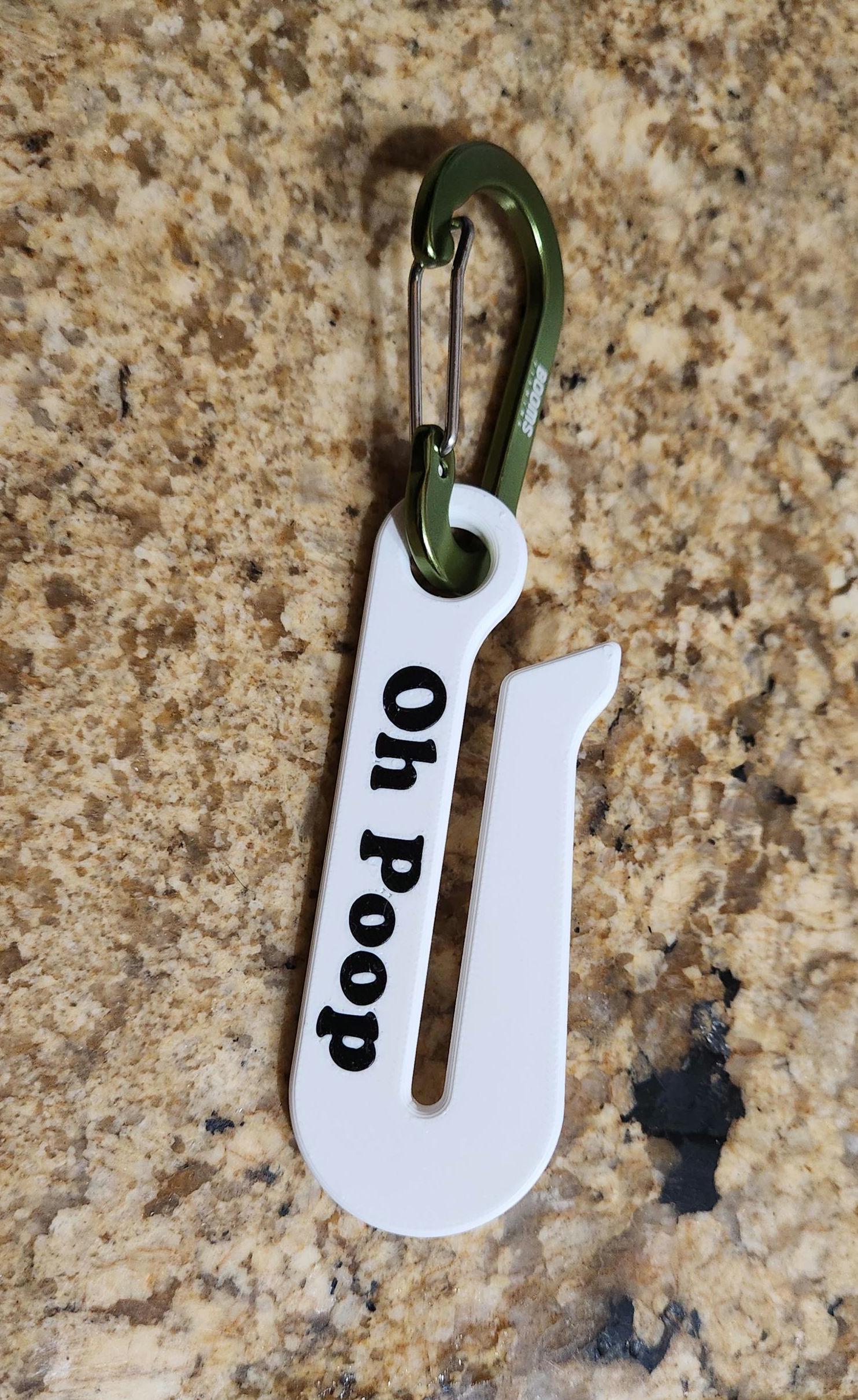 Dog Poop Bag Hook &quot;Doo Hookie&quot;