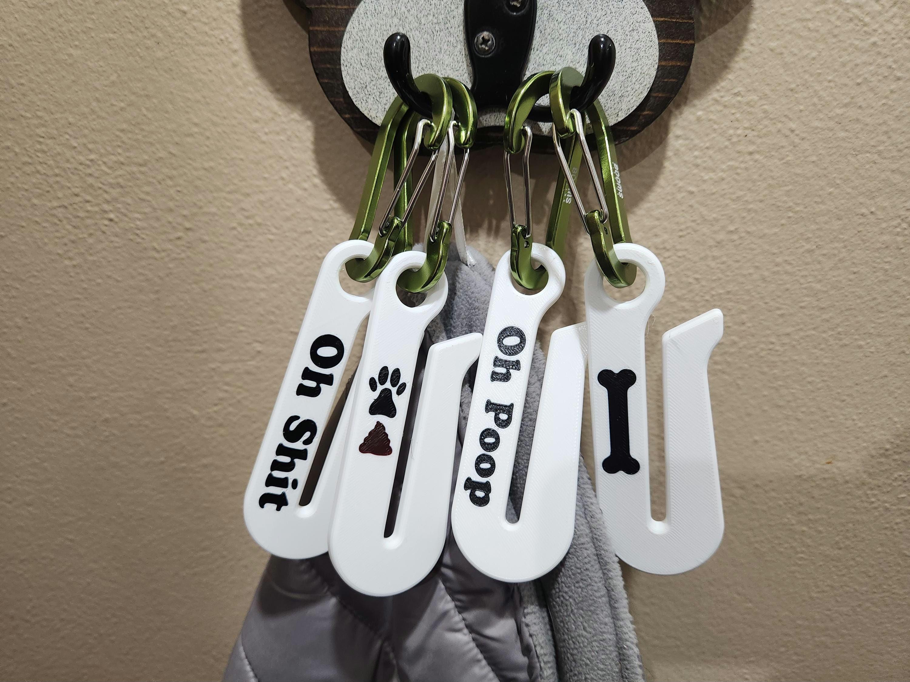 Dog Poop Bag Hook &quot;Doo Hookie&quot;