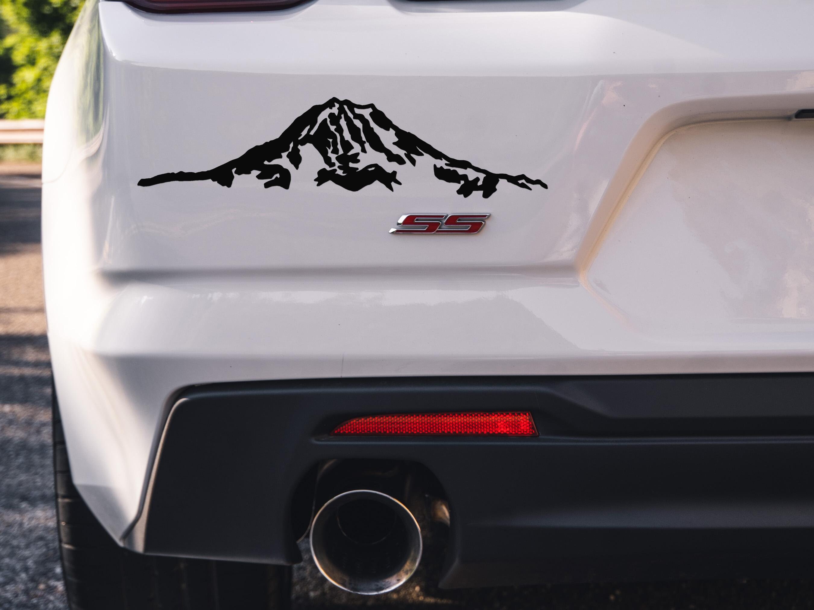 Mount Rainier SVG Outline | Digital Cut File | Washington State Cascade ...