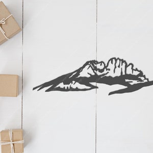 Seneca Rocks SVG Outline | Digital Cut File | Monongahela National ...