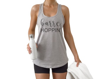 Barre Hoppin' Tank Top: Women's Workout Tank