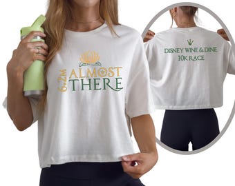 Wine and Dine Half Marathon Tank Top: Princess Tiana Race Costume