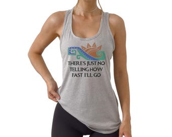Princess Race Shirt: Moana Inspired Running Costume Tank Top