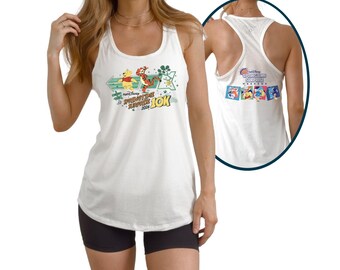 Springtime Surprise Marathon Weekend Tank Top, Magical Running Shirt