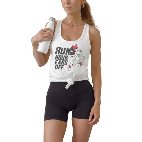 Minnie Ears Running Tank Top: Magical Race, 10K Run your ears off