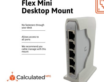 Unifi Flex Mini Compatible Desk Holder, USW-Flex-Mini Desktop Mount