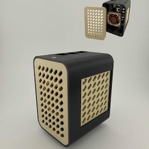 Versatile Case for Raspberry Pi 5 – Noctua Fan & Factory Cooler Compatible, Supports Various HATs