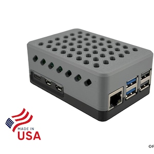 Raspberry Pi 5-fodral | Kompatibelt med officiell kylare och M.2-hatt | Raspberry Pi 5 Nvme M.2 SSD-fodral