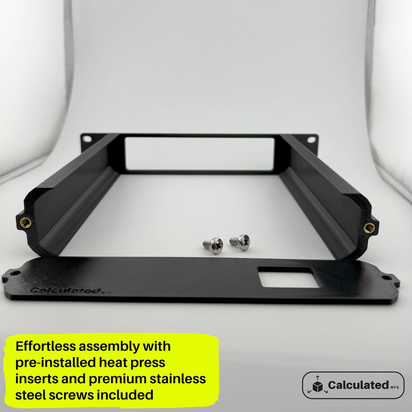 1U - 10in Rack Mount Fits Unifi Usw-lite-16-poe | PETG Mount W/ Brass ...