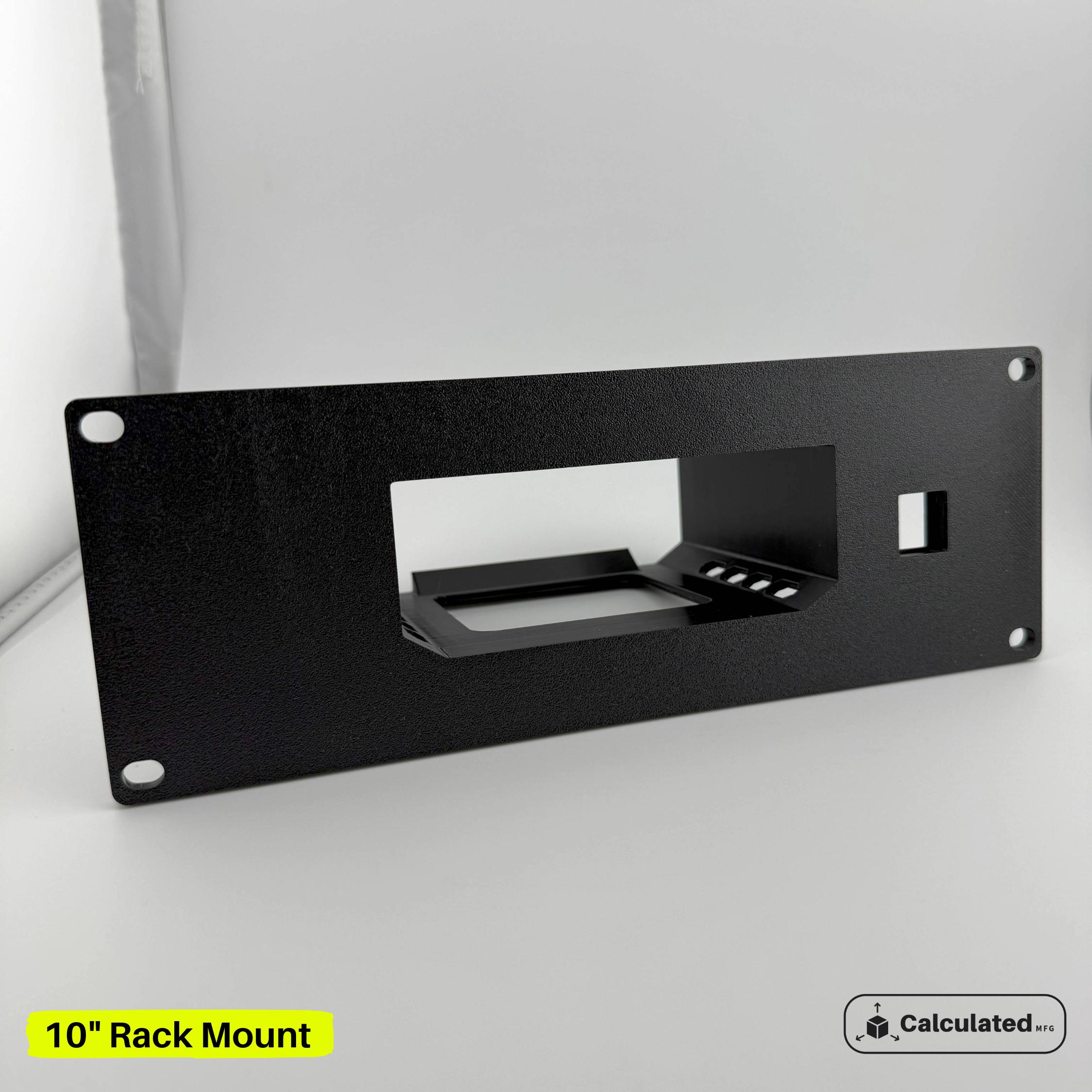 10in Rack Mount 2U - 10in Rack Mount for Unifi UX7 - 2U Bracket With Optional Keystone ...