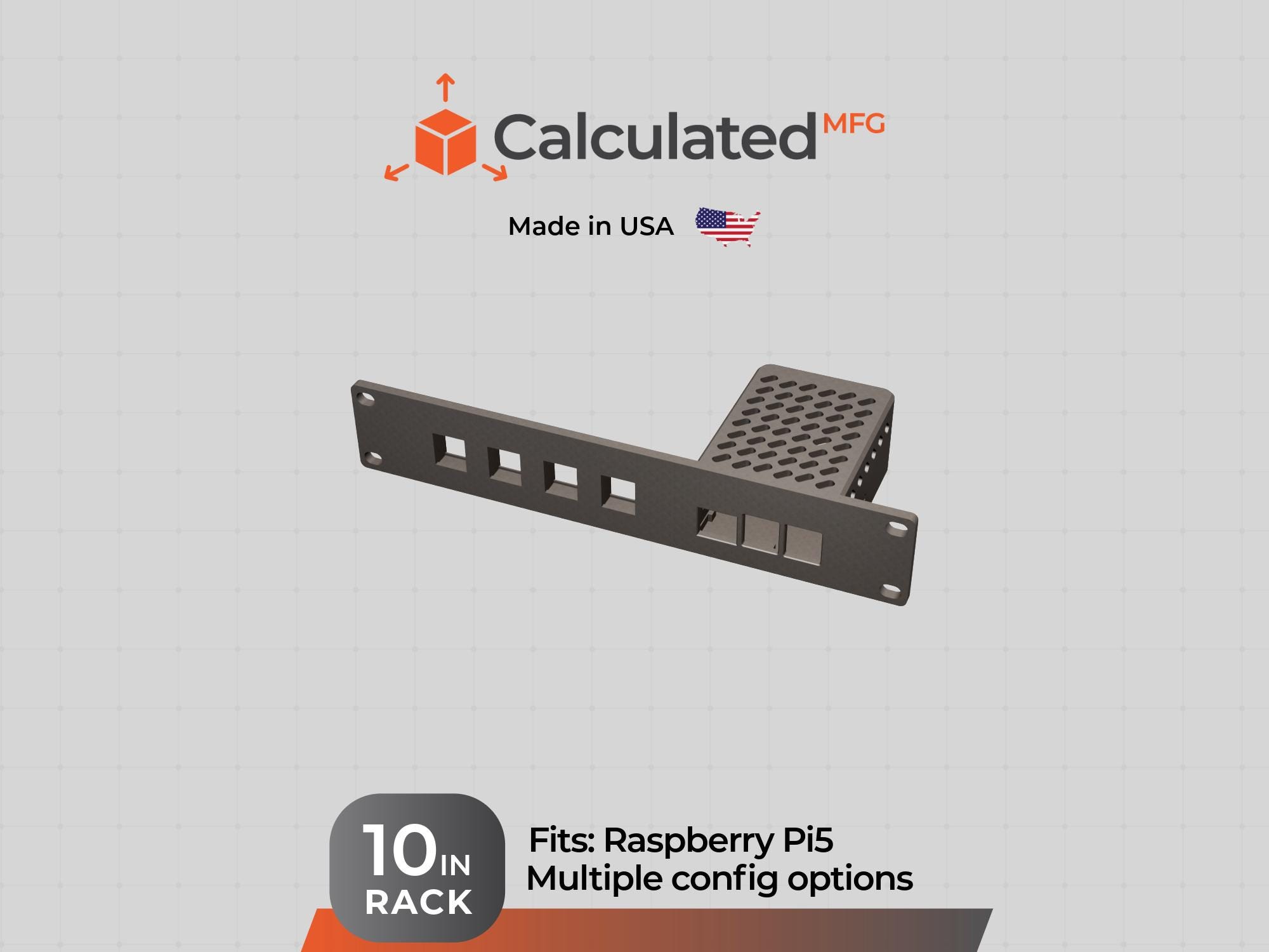 Raspberry Pi 5 Rack Mount | 10