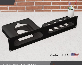 2U 19inch server rack mount fits Unifi USW-Lite-16-POE and USW-Ultra