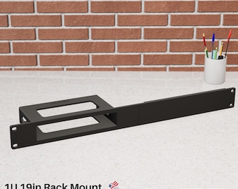 1U - 19in Rack Mount – Fits Netgear GS308E & MS308 | Bracket for 8-Port Switch