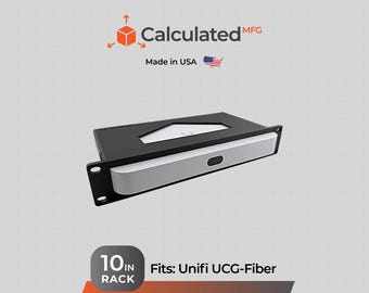 10inch mount for Unifi UCG Fiber 10" Rack Mount | 1U Mount for UniFi UCG Fiber