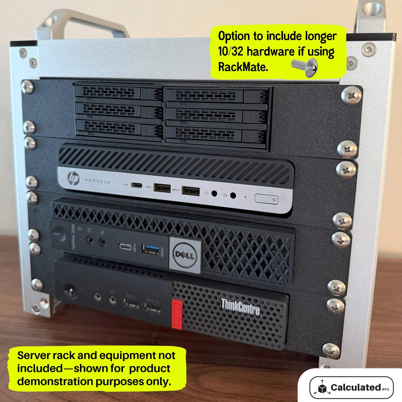 10in Rack Mount for ICY Dock MB326SP-B | 3D Printed JBOD Enclosure ...