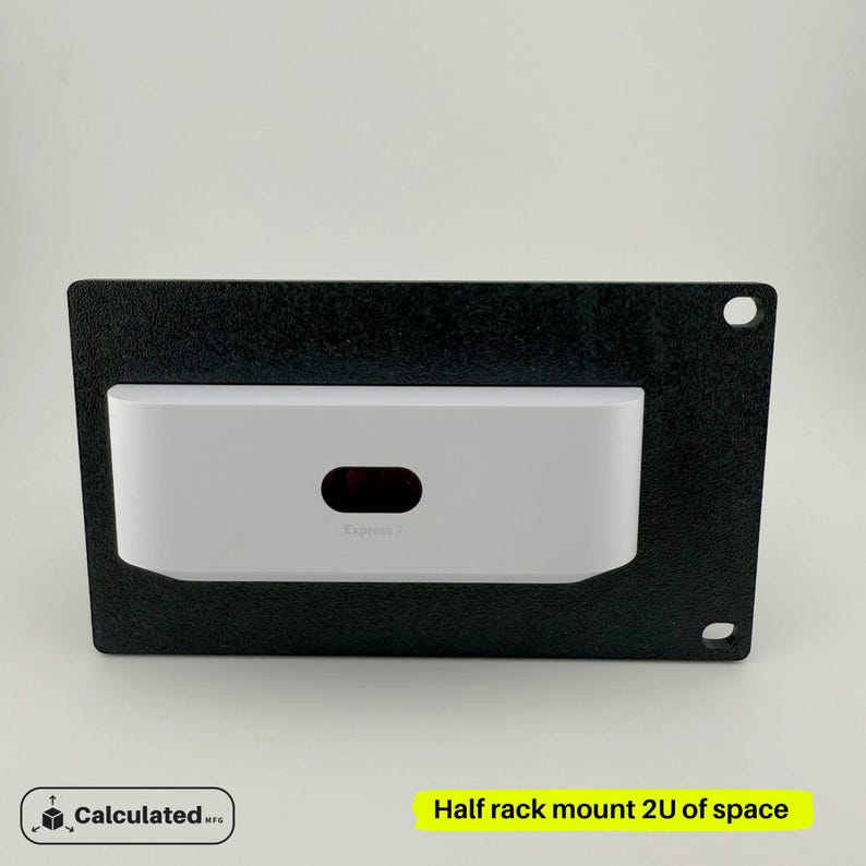 Half Rack Server Mount for Unifi UX7 | 2U Sturdy Ventilated Bracket ...
