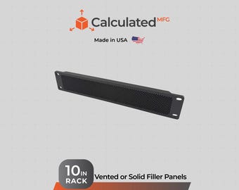 1U Filler Panel for 10" Server Rack