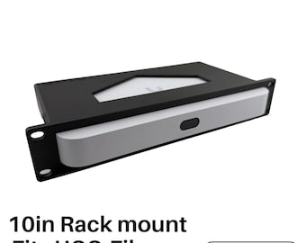 10inch mount for Unifi UCG Fiber 10&quot; Rack Mount | 1U Mount for UniFi UCG Fiber