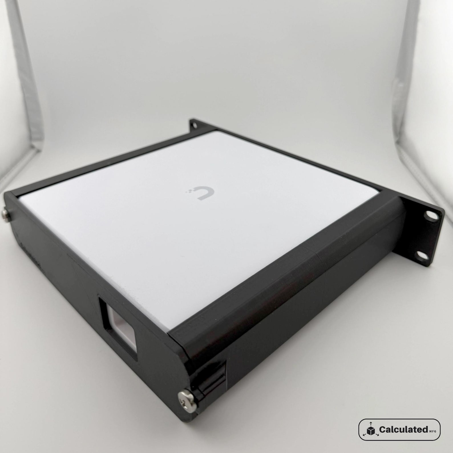 1U - 10in Rack Mount Fits Unifi Usw-lite-16-poe | PETG Mount W/ Brass ...