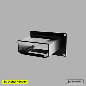 Half Rack Server Mount for Unifi UX7 | 2U Sturdy Ventilated Bracket ...