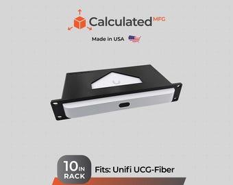 10inch mount for Unifi UCG Fiber 10" Rack Mount | 1U Mount for UniFi UCG Fiber