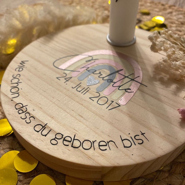 Geburtstagsteller | Kindergeburtstag | Geburtstagskranz | Geschenkeidee