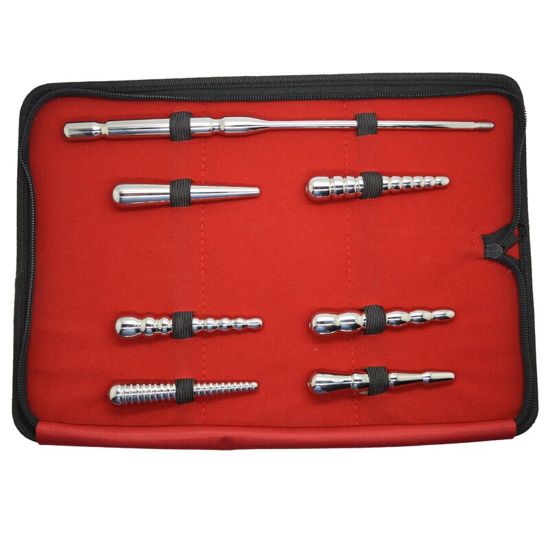 Tools of the Trade Urethral Dilator Set, 7pc Stainless Steel Urethral