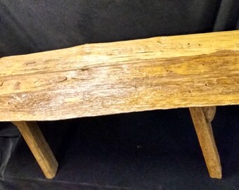 Tavolino Century Old Driftwood ~ 14" x 48" x 17"