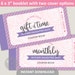 Mother Daughter Date Coupons Printable / Mothers Day Coupons / Birthday ...