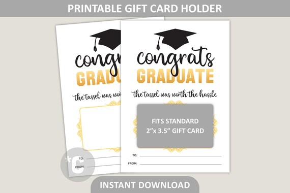 congrats grad gift card Graduation Card 2024 (Back-in Class of 2024) with Envelope main image 1