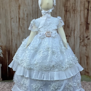 Girls Baptism/Christening gowns-Ropones de Bautizo para niñas