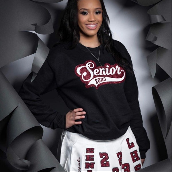 Grad Senior Sweater/Outfit/Sweater Skirt Set/2pc.outfit/ Senior Szn. Set/ Custom Senior Sweater/ Custom Senior Skirt/Graduation