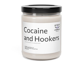 Cocaine and Hookers Candle