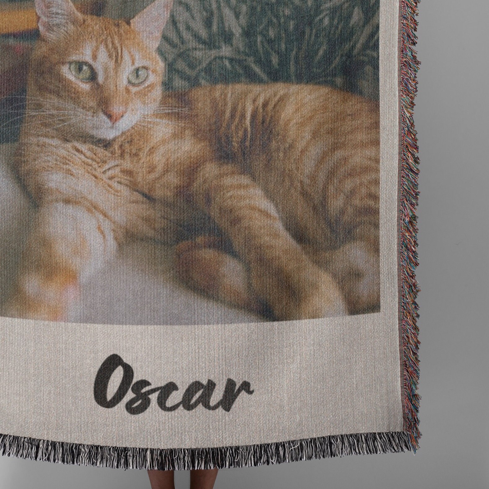 Custom Cat Blanket | Personalized Pet Blanket, Custom Dog Photo Blanket ...