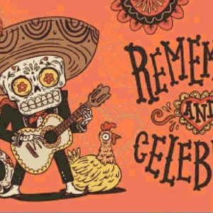 RECUERDA Y CELEBRA, esqueleto, dia de muertos, dia de los muertos, patrón de descarga pdf punto de cruz contado